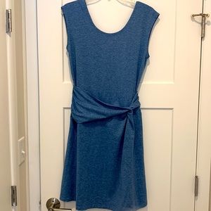 New- Patagonia Women’s Seabrook Twist Dress Pigeon Blue